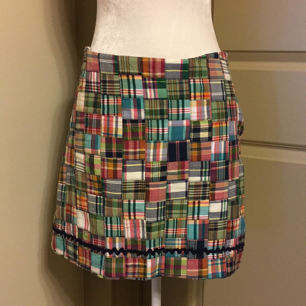 Pretty Cotton Madras Skirt